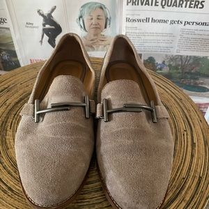 Tan loafers
